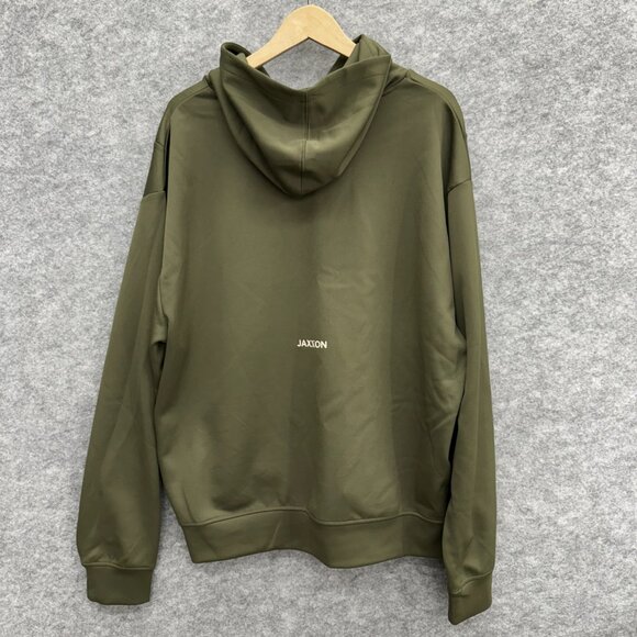 JAXXON Inspiration Program Hoodie Men's Fleece Pullover Sweater, Green, Size XL - Picture 3 of 11